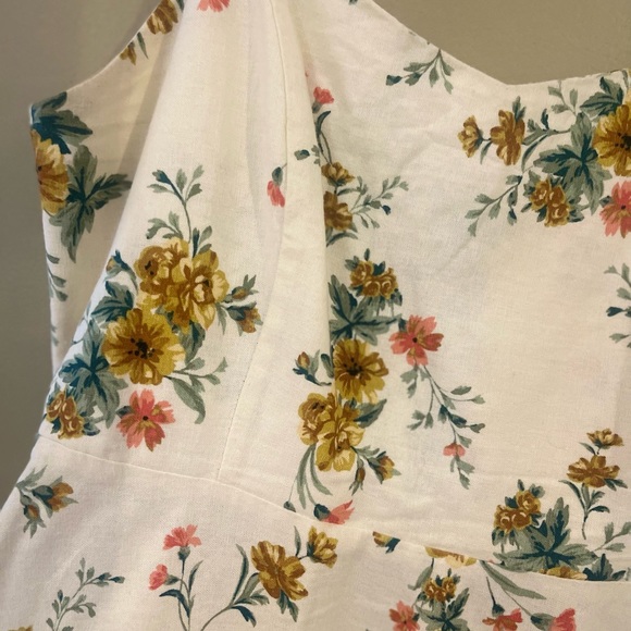 Old Navy Floral Fit & Flare Cami Dress - Size L - Picture 2 of 6